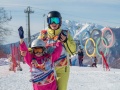 На «Роза Хутор» начались бесплатные горнолыжные занятия для детей с особенностями развития